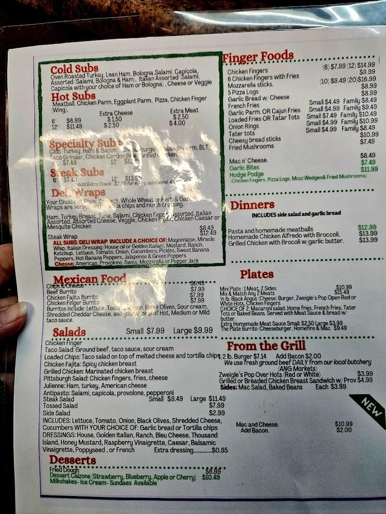 Ralph & Rosie Delicatessen Menu image 1